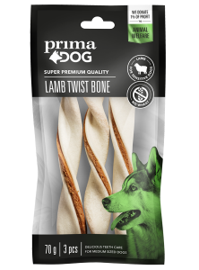 Wheat-free lamb twist bone PrimaDog